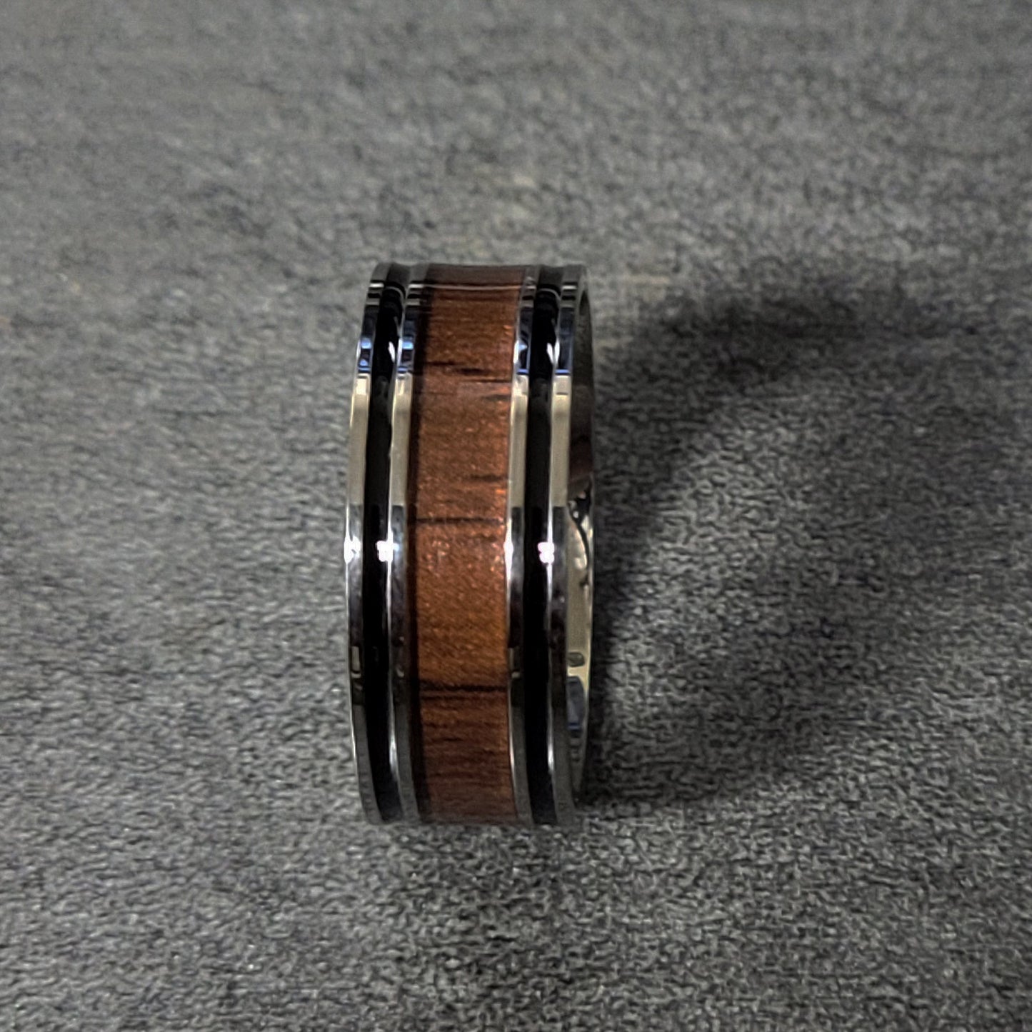 Think Engraved Promise Ring Custom Engraved Men's Wood Promise Ring - Personalized Promise Ring For Guys