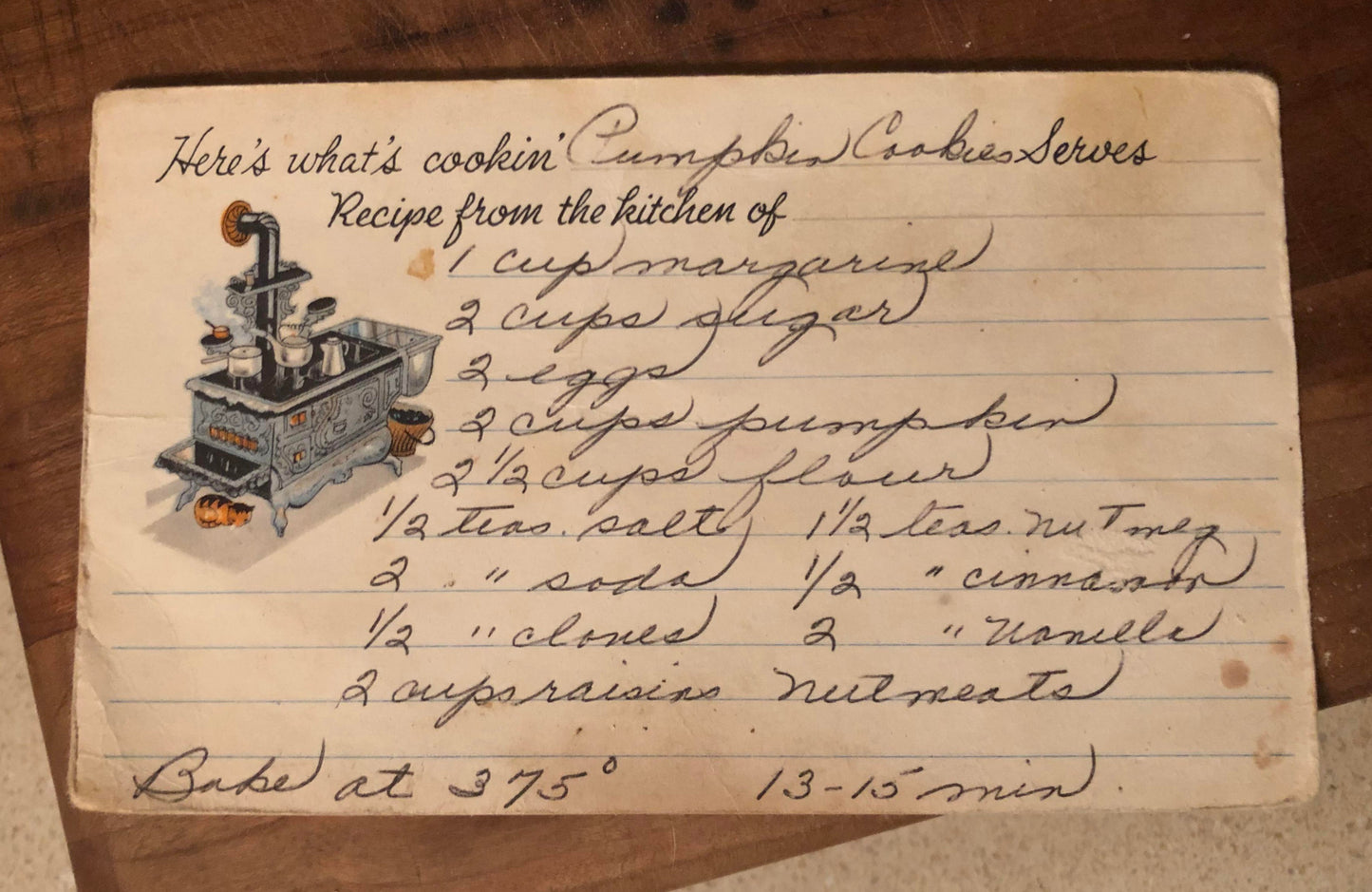 ThinkEngraved Cutting Board Engraved Handwritten Recipe Metal Card - Personalized Grandma's Recipe Card