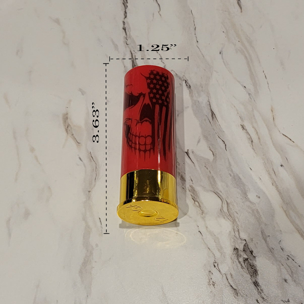 ThinkEngraved Shot Glass Personalized Shotgun Shell Shot Glass - Engraved 12 Gauge Shot Glass