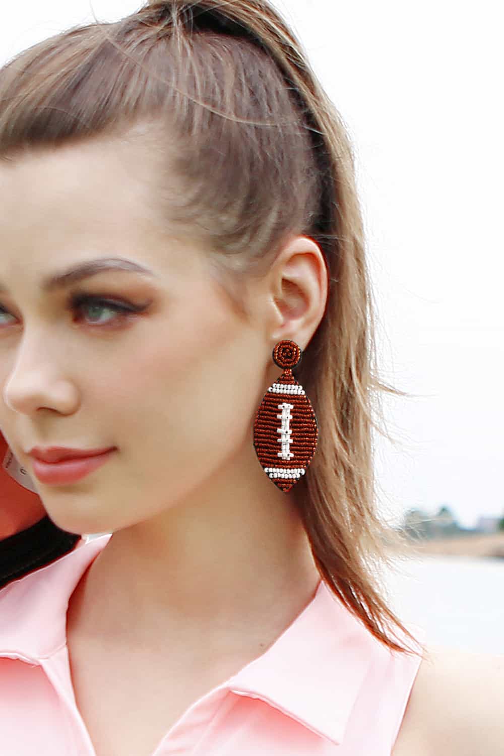 Trendsi Beaded Dangle Earrings
