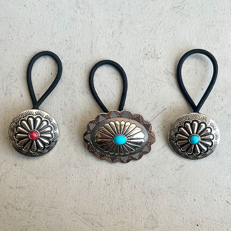 Trendsi Turquoise Round Shape Hair Rope