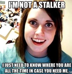 I'm not a stalker