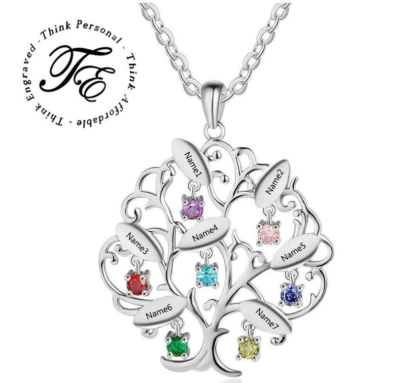Mother&#39;s Necklaces 7 - 8 Birthstones