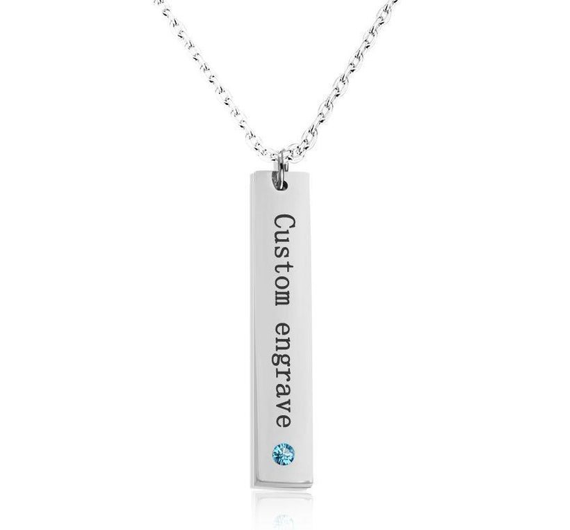 Engraved Name Necklaces