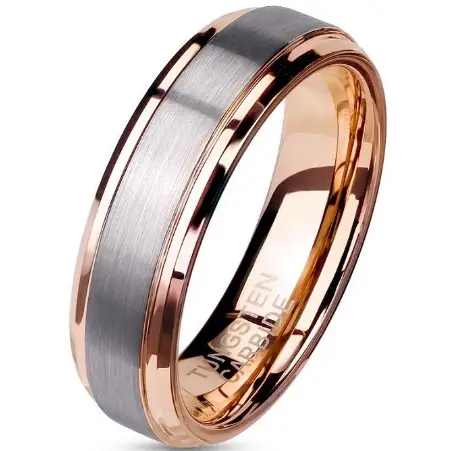 Men&#39;s Personalized Tungsten Promise Rings