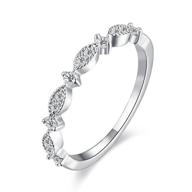 eprolo silver-size 6 Women's Eternity Promise Ring - Promise Ring For Girls
