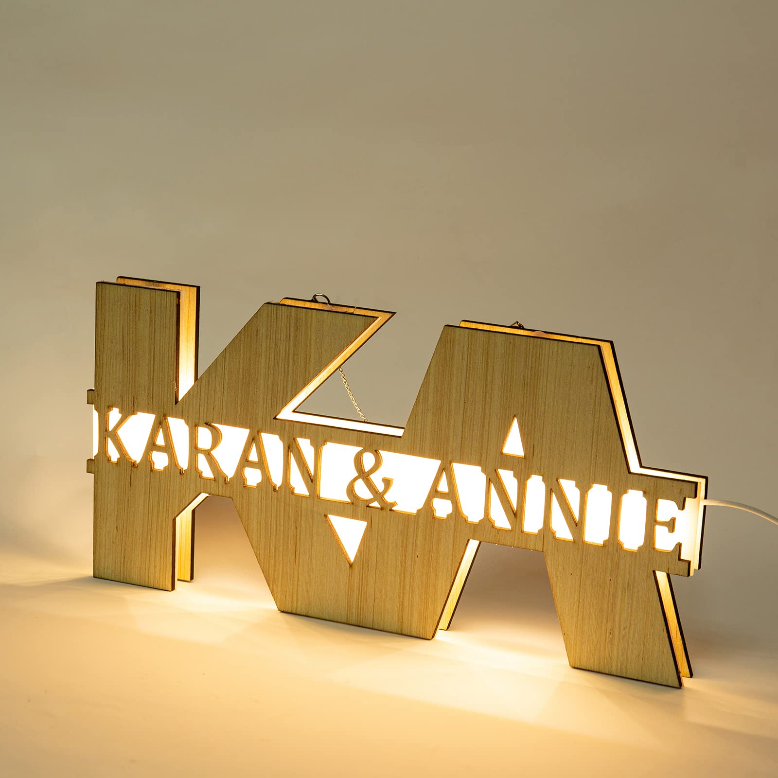 jo custom light Custom Initials and Name Light Up Sign - Custom Name Light - Cute Couples Gift