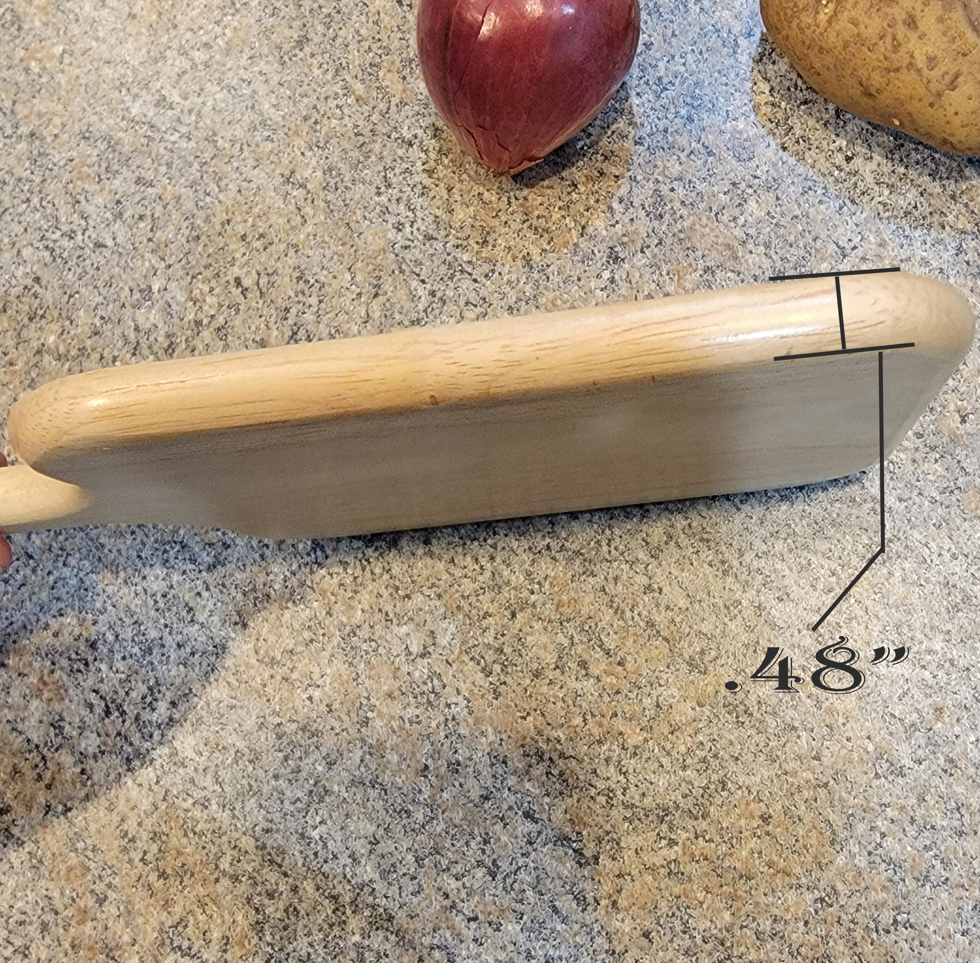 ThinkEngraved Cutting Board Handwriting Recipe Oak Cutting Board with Handle Paddle Board